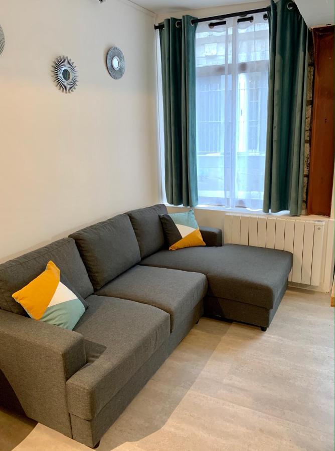 Studio centre ville Rouen Esterno foto
